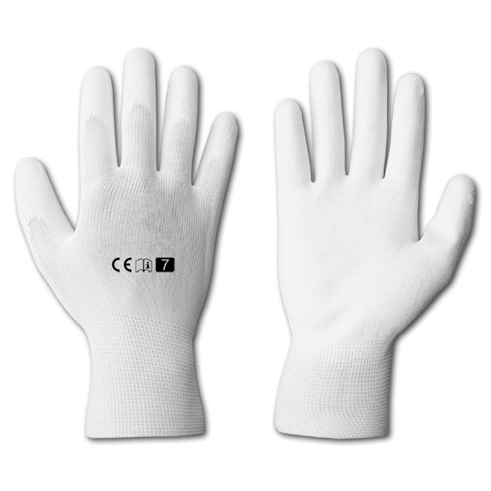 Arbeitshandschuhe PU weiß Gr. 10 120 Paar