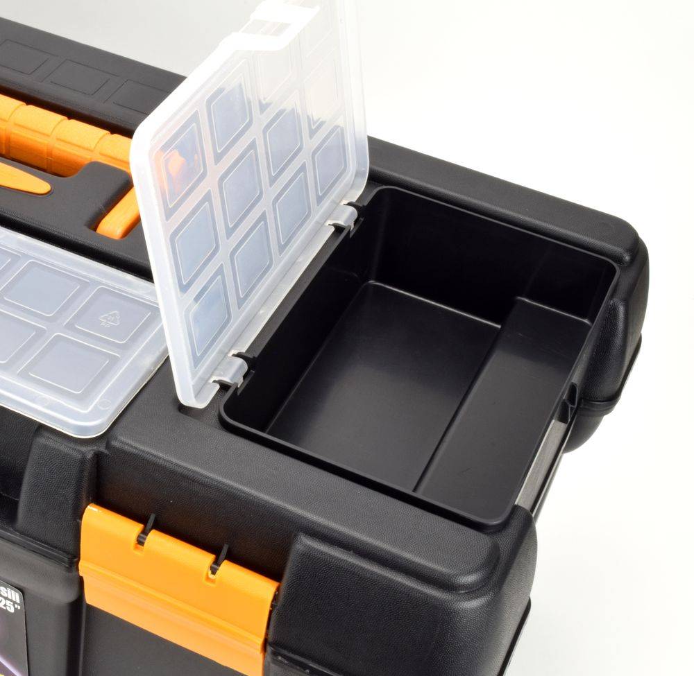 Werkzeugkoffer leer Werkzeugkasten Werkzeug Angel Box Kiste groß XXL Kunststoff