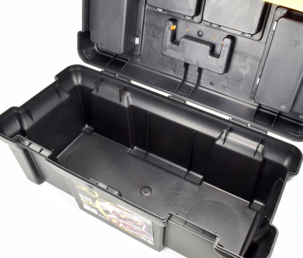 Werkzeugkoffer leer Werkzeugkasten Werkzeug Angel Box Kiste groß XXL Kunststoff