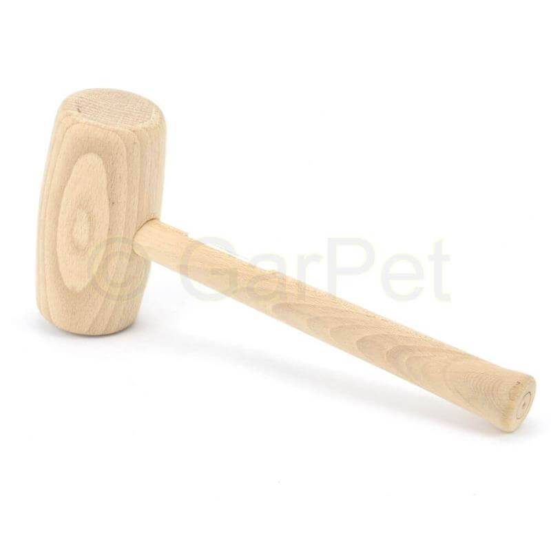 Holzhammer Hartholz RUND Schreiner Holz Klüpfel Tischler Hammer 500 g