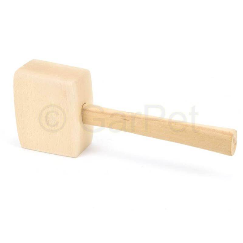 Holzhammer Hartholz ECKIG Schreiner Holz Klüpfel Tischler Hammer 500 g