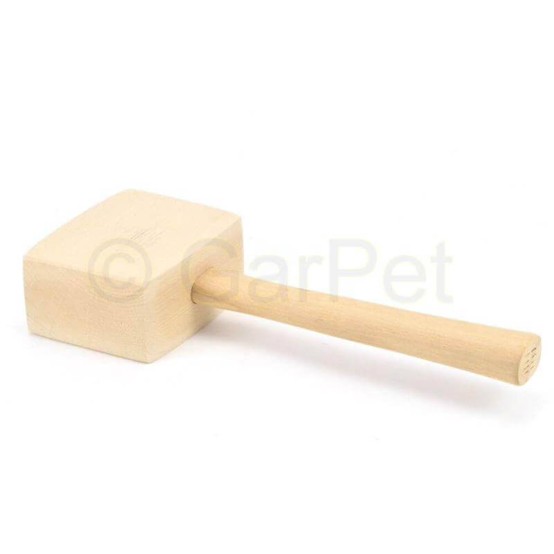 Holzhammer Hartholz ECKIG Schreiner Holz Klüpfel Tischler Hammer 500 g