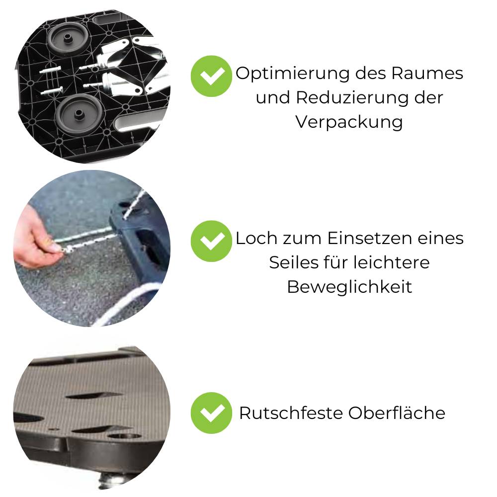 Transportroller Rollbrett Transportrollen Rollbrett Werkstatt Pflanzen Rollbretter Transport Möbelrollen flach Pflanzenroller eckig Transporthilfe