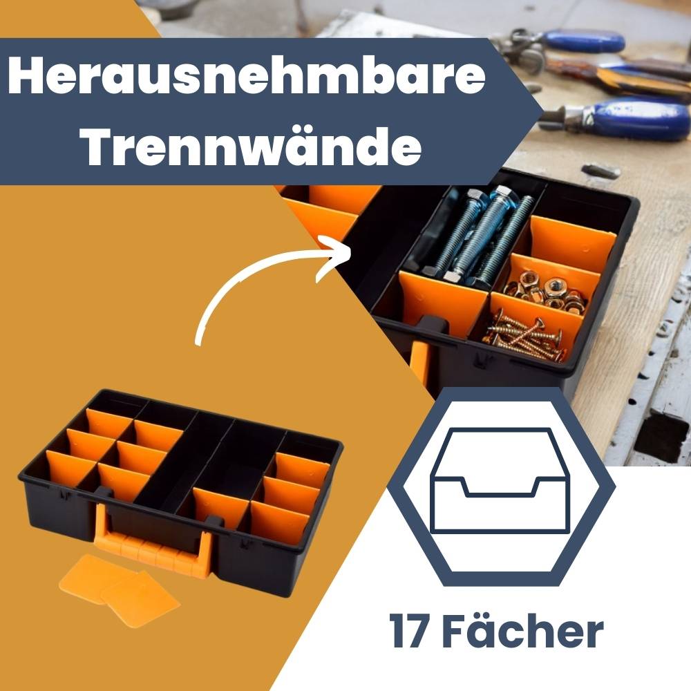 Sortimentskasten Sortimentskoffer Sortier Kleinteile Organizer Magazin Angel Box