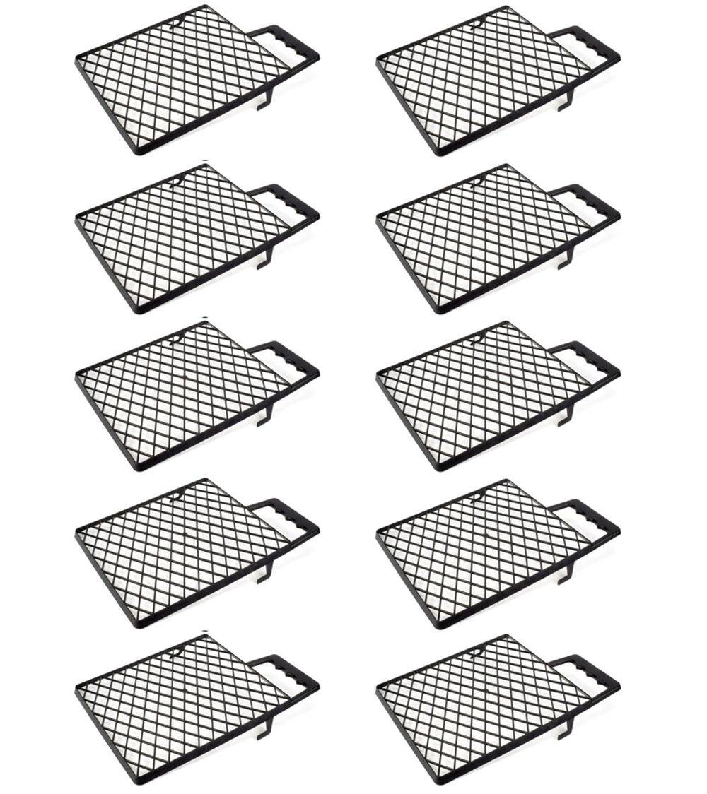 10 x Abstreifgitter Farbgitter Malergitter Farbabstreifgitter Kunststoff 26x28cm