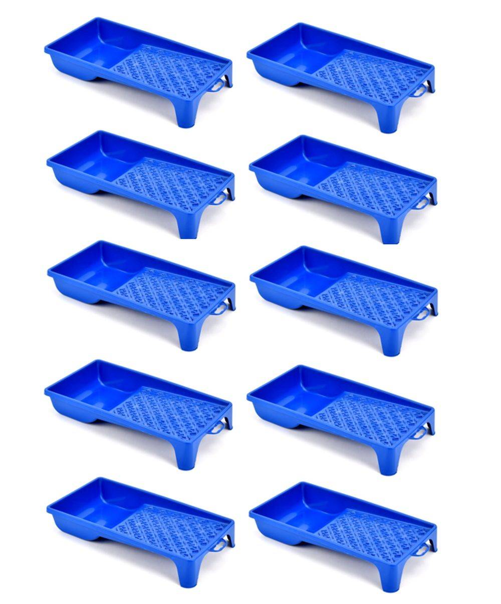 10 x Farbwanne Lackwanne Farbschale Lackierwanne Lackschale 11x22 cm Kunststoff