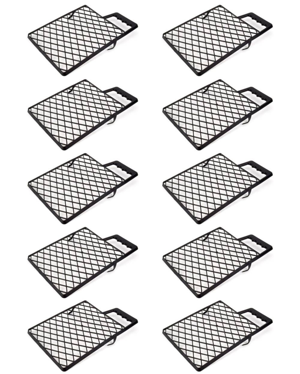 10 x Abstreifgitter Farbgitter Malergitter Farbabstreifgitter Kunststoff 21x25cm