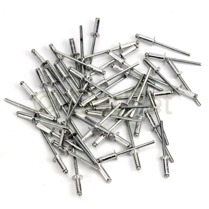 Blindnieten 500 St. 4,0 x 8,0 mm
