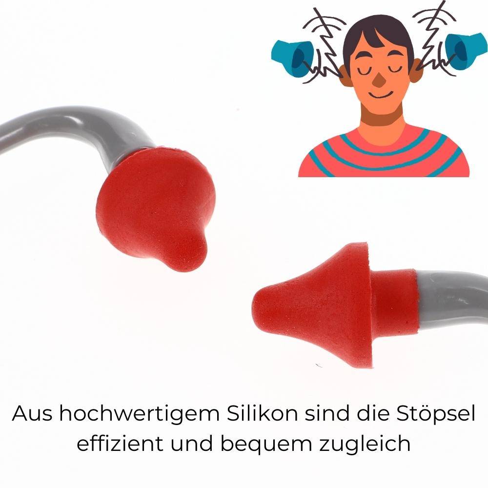 Bügelgehörschutz Gehörschutzbügel Silikon Gehörschutz Stöpsel Bügel Ohrstöpsel