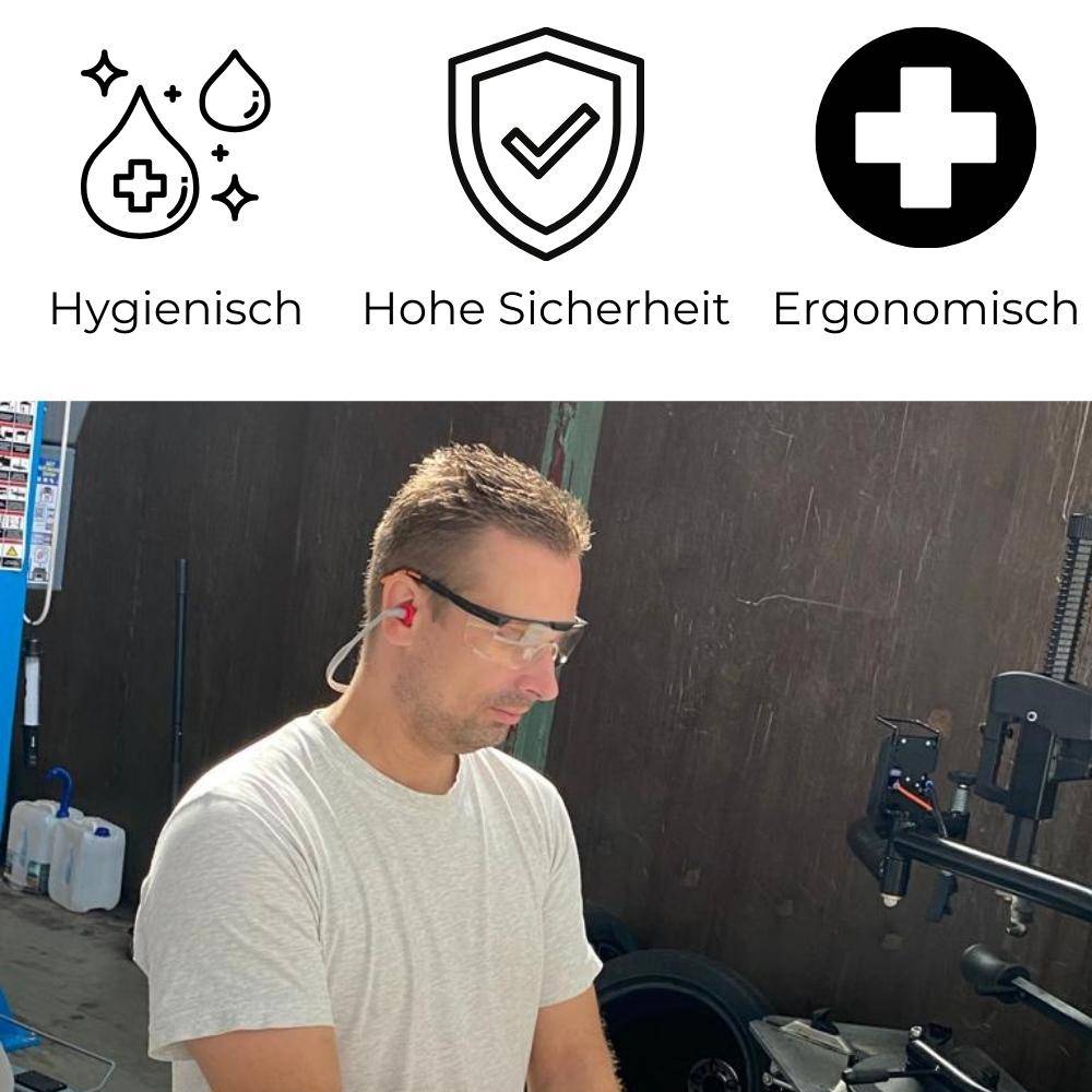 Bügelgehörschutz Gehörschutzbügel Silikon Gehörschutz Stöpsel Bügel Ohrstöpsel