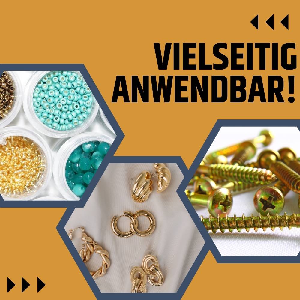 Sortimentskoffer Doppel Seitig Sortimentkasten Kleinteile Magazin Tackle Box