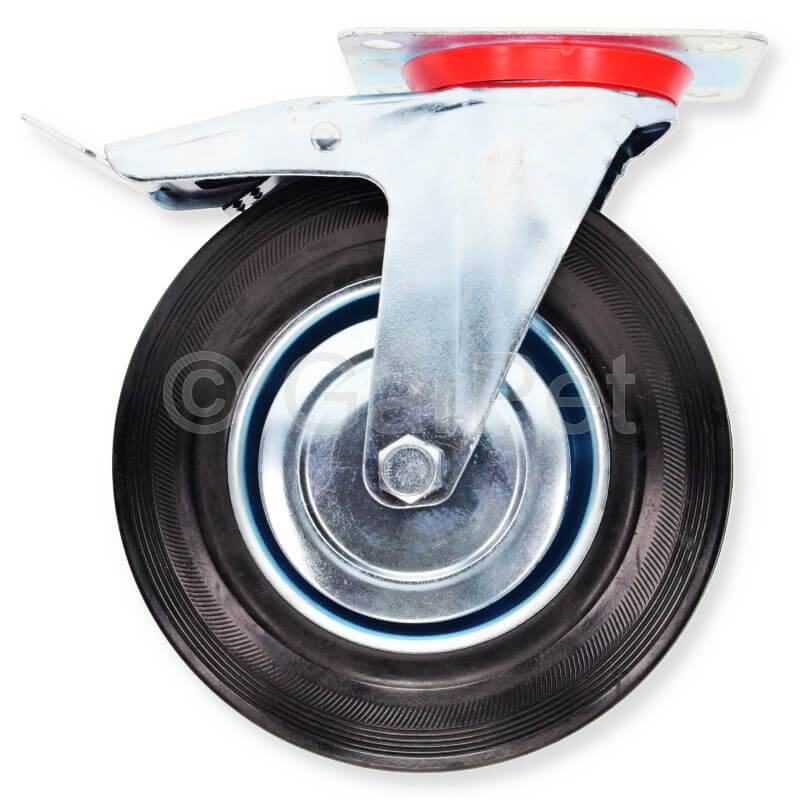 Lenkrolle mit Bremse 160 mm