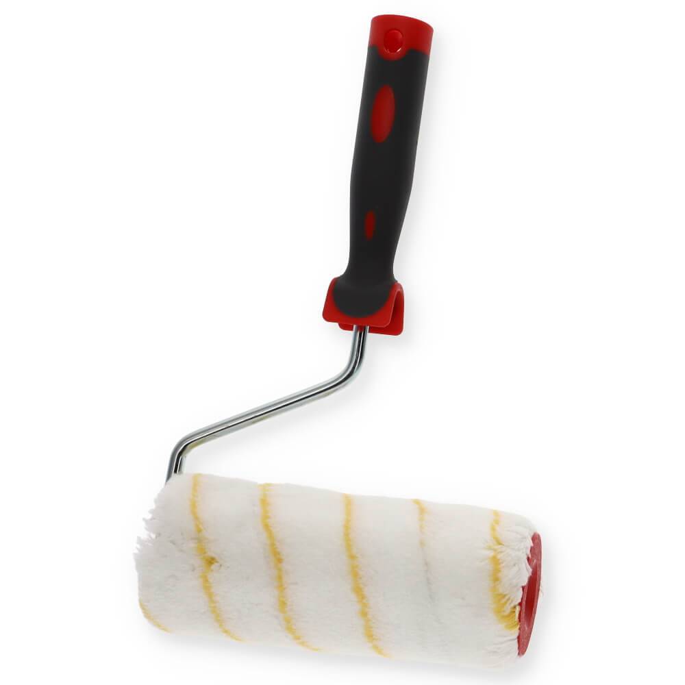Farbrolle Polyacryl 13mm mit Bügel 18 cm Maler Streich Rolle Dispersion Latex Farbe