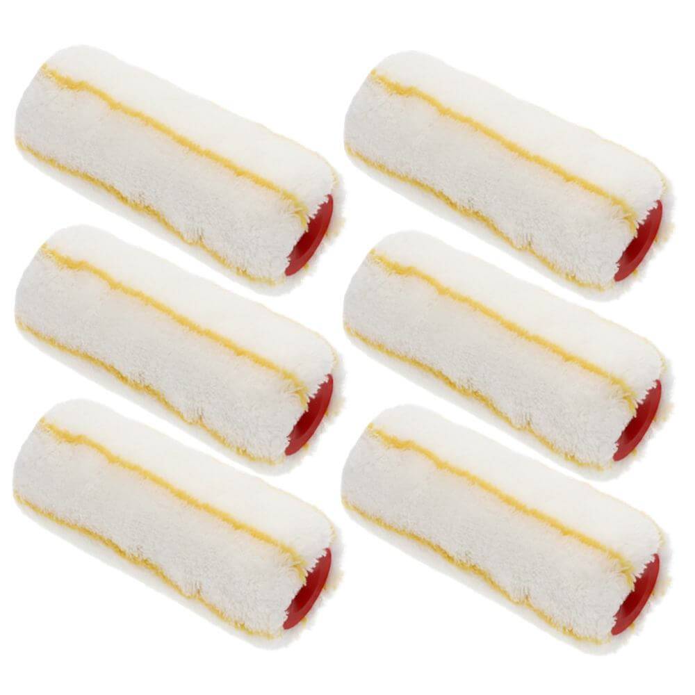 Farbrolle Polyacryl 11mm 6x Ersatzrollen 18 cm