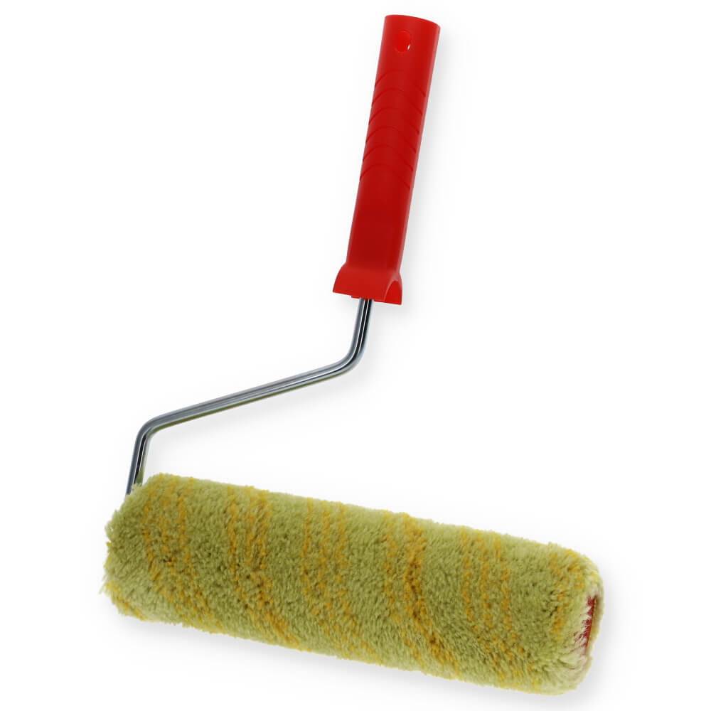 Farbrolle Polyamid 18mm mit Bügel 25 cm Maler Streich Rolle Farb Walze Lack