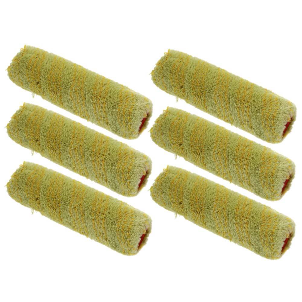 Farbrolle Polyamid 18mm 6x Ersatzrollen 25 cm