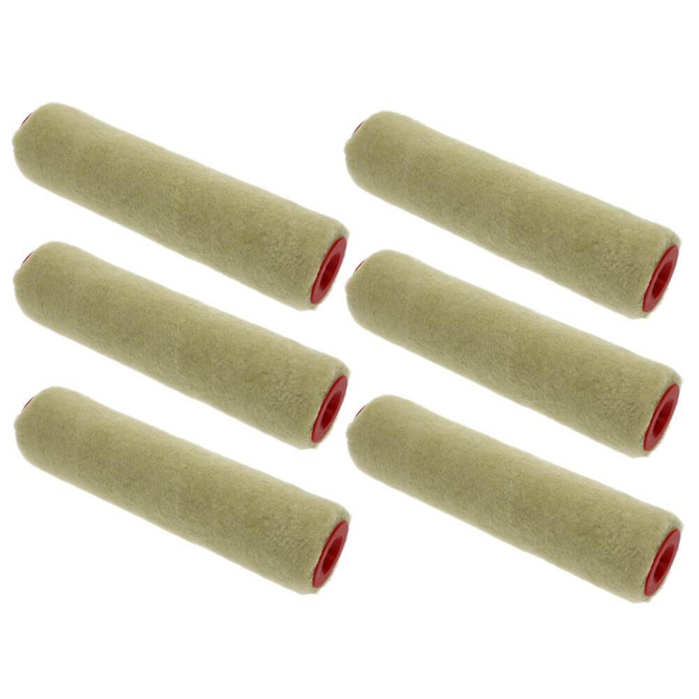 Farbrolle Polyacryl 11mm 6x Ersatzrollen 25 cm