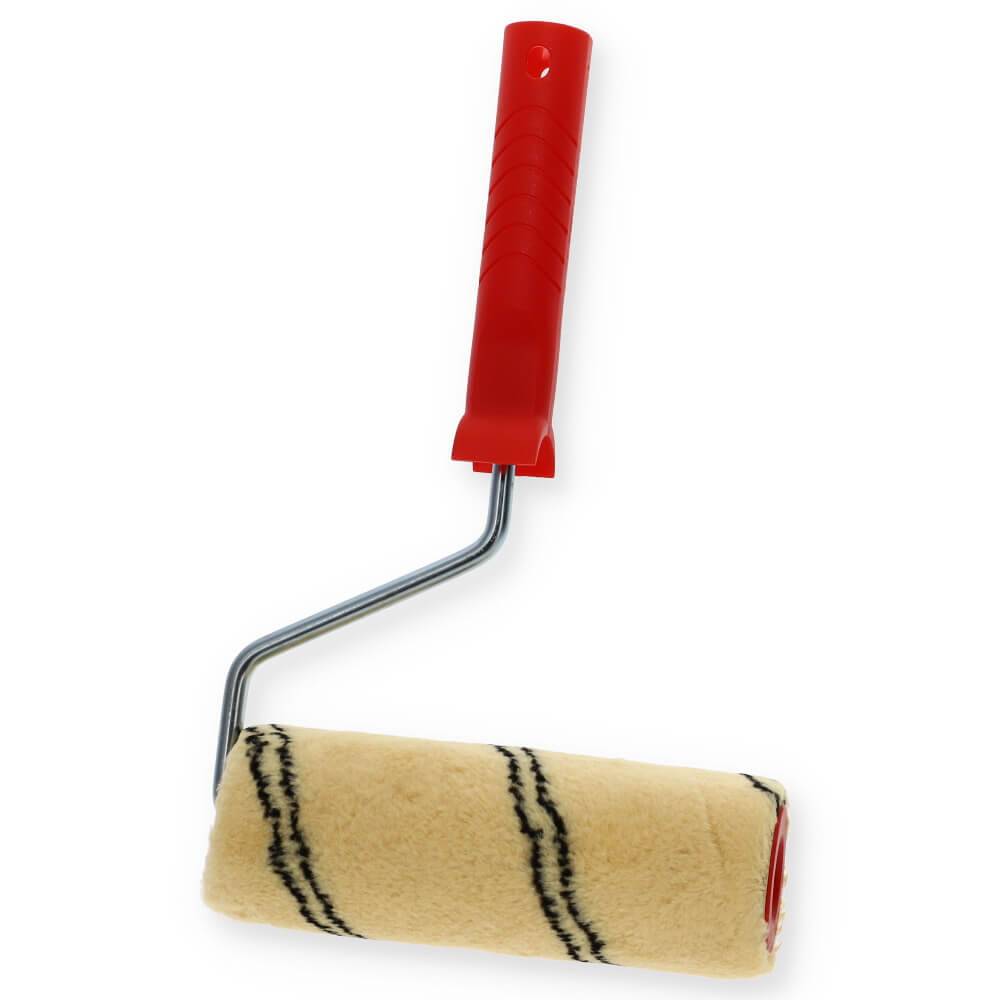 Farbrolle Polyacryl 11mm mit Bügel 18 cm Maler Streich Rolle Dispersion Latex Farbe