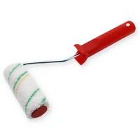Farbrolle Mikrofaser 9mm mit Bügel 10 cm Maler Streich Rolle Farb Walze Lack glatt Farbrolle Mikrofaser 9mm mit Bügel 10 cm Maler Streich Rolle Farb Walze Lack glatt