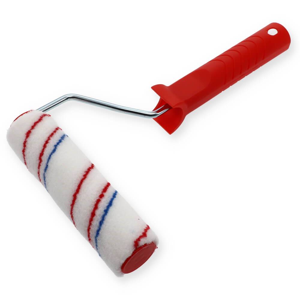 Farbrolle Polyamid 6mm mit Bügel 15 cm Maler Streich Rolle Farb Walze Lack
