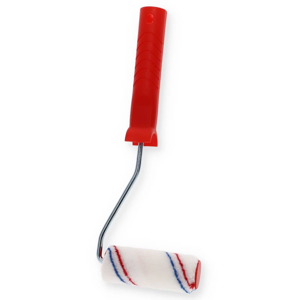 Farbrolle Polyamid 6mm mit Bügel 10 cm Maler Streich Rolle Farb Walze Lack