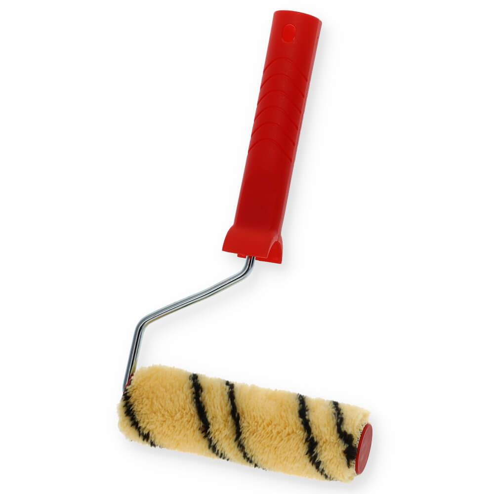 Farbrolle Polyacryl 9mm mit Bügel 15 cm Maler Streich Rolle Dispersion Latex Farbe Lack