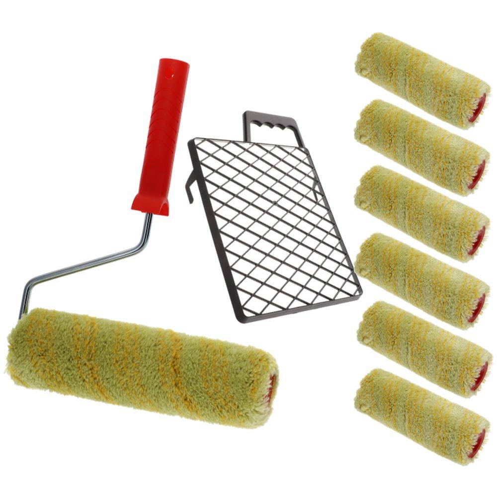 Farbrolle Polyamid Thermofusion 18mm 25 cm Maler Streich Rolle Farb Walze Lack