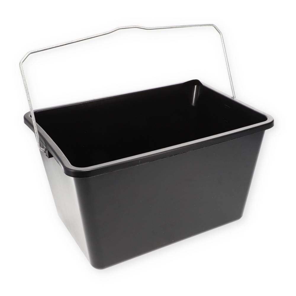 Farbeimer leer mit Ausgießer Skala Eckig Kunststoff Misch Maler Eimer Kübel 12 L 1 Stück