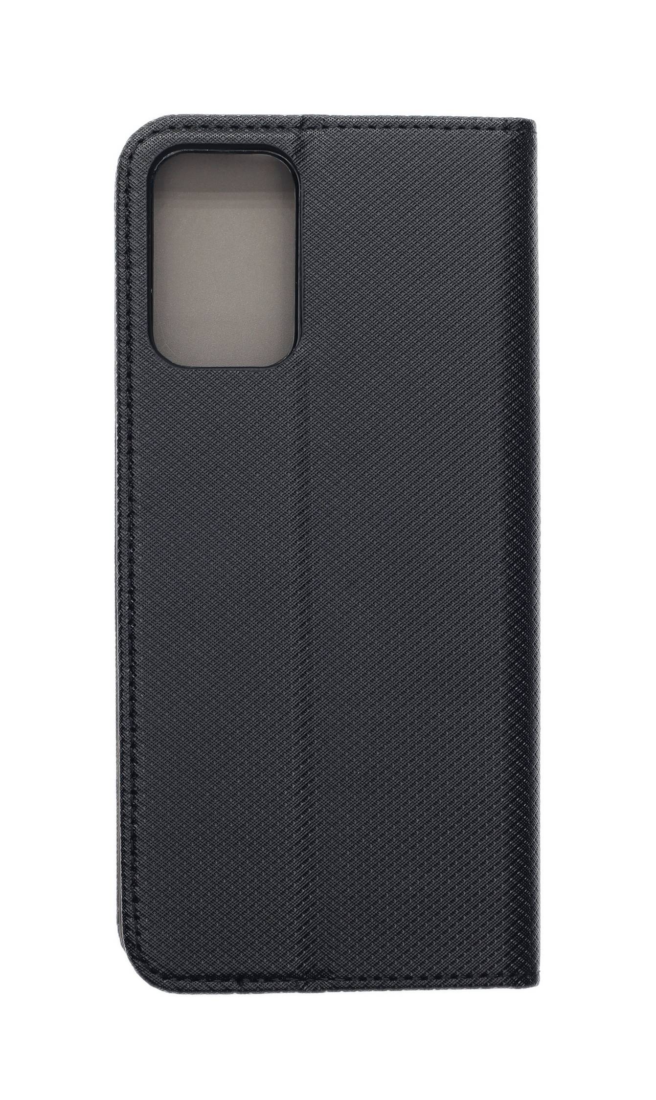 JAMCOVER Bookcase Texture Schwarz für Motorola moto g85 5G - Handytasche mit Kartenfach und Standfunktion