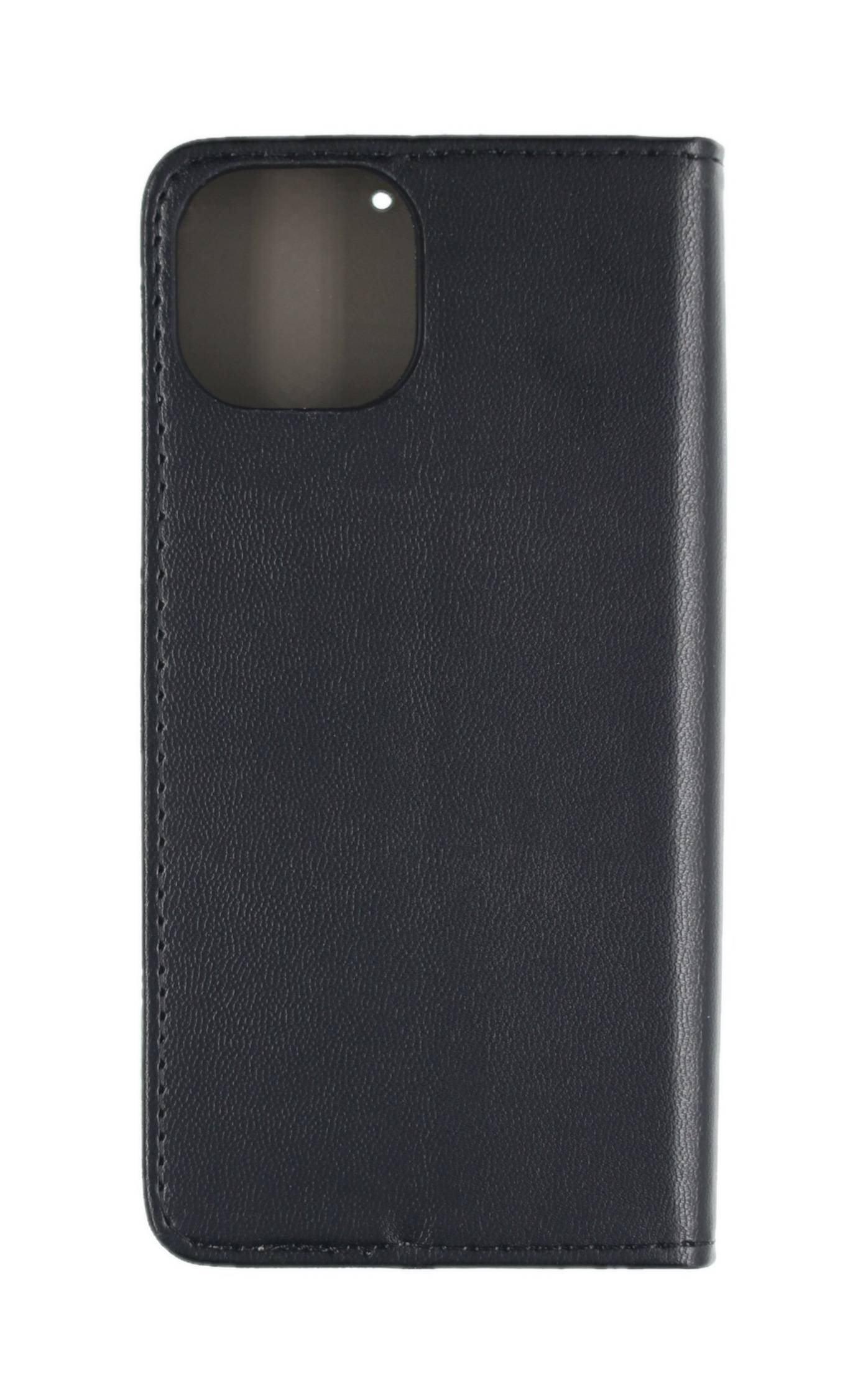 JAMCOVER Bookcase Smooth & Safe Schwarz für Apple iPhone 15 Plus - Handytasche mit Kartenfach und Standfunktion