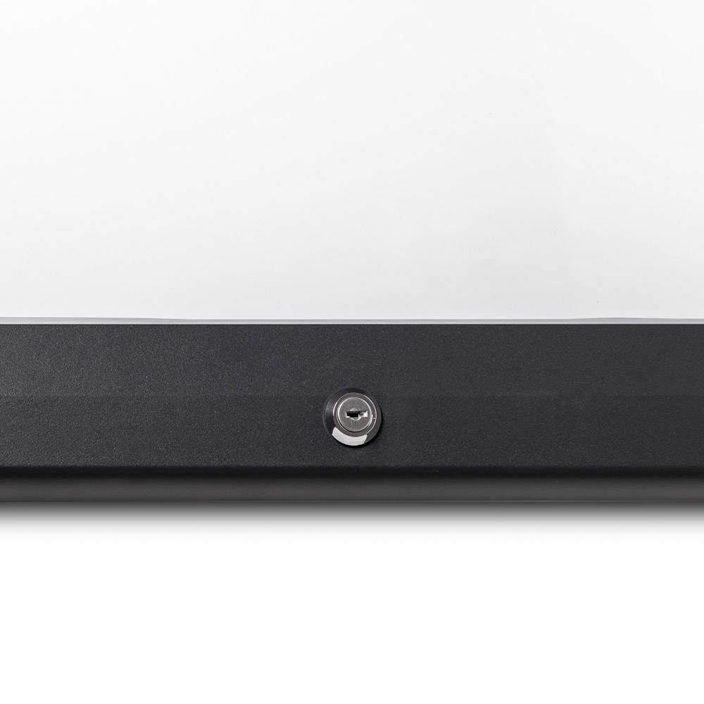 Showdown Displays Schaukasten Premium für Außen - 27x DIN A4 - Grau