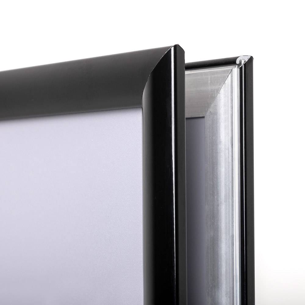 Showdown Displays Poster Display Dekor Click - 2x DIN A1 - Doppelseitig Schwarz