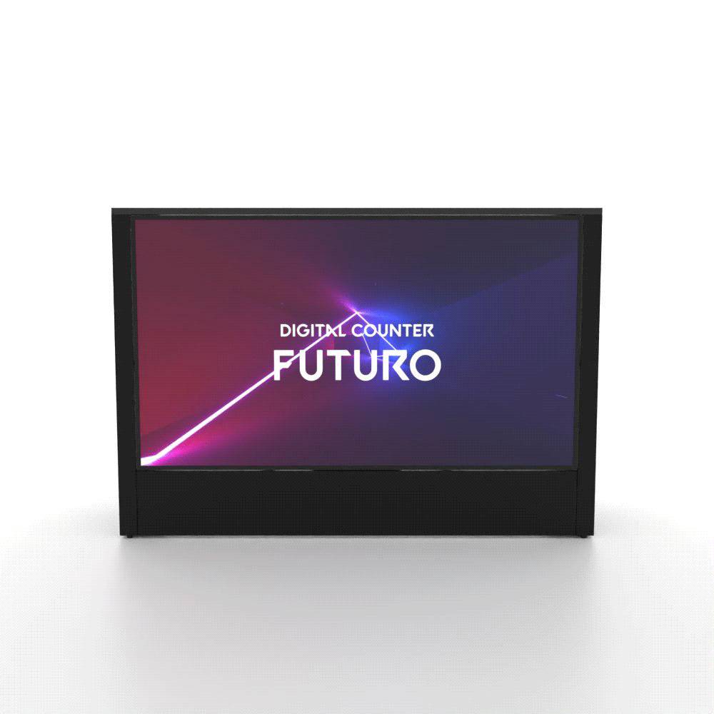 Showdown Displays Digital Counter Futuro mit Samsung-Bildschirm - 55 Zoll