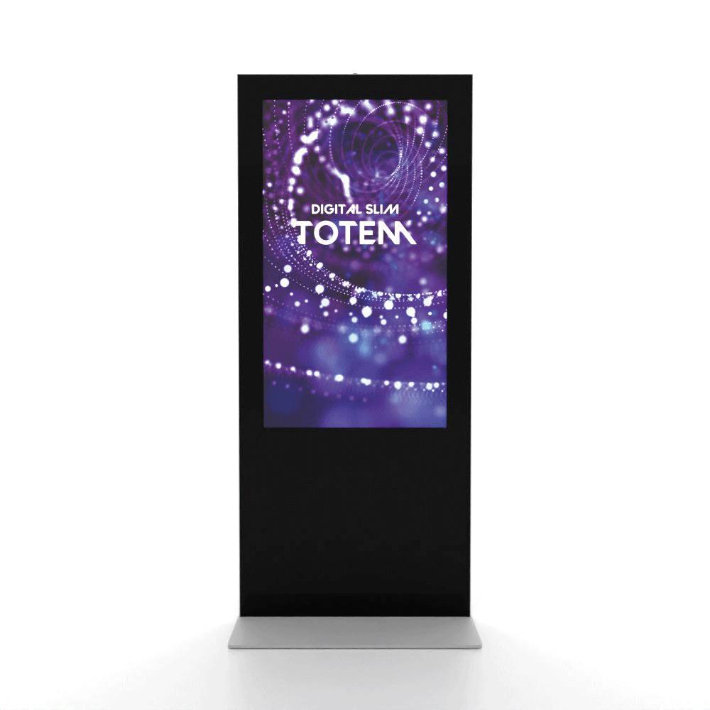 Showdown Displays Digitale Infostele Slim mit Samsung-Bildschirm - 55 Zoll