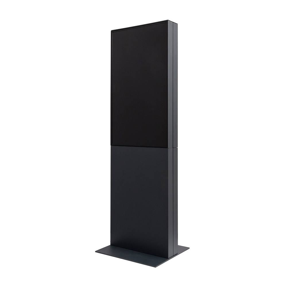 Showdown Displays Digitale Smart Line Infostele doppelseitig mit Samsung-Bildschirm - 43 Zoll