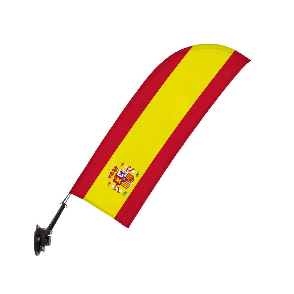 Showdown Fensterflagge - Wind Set - Spanische Flagge