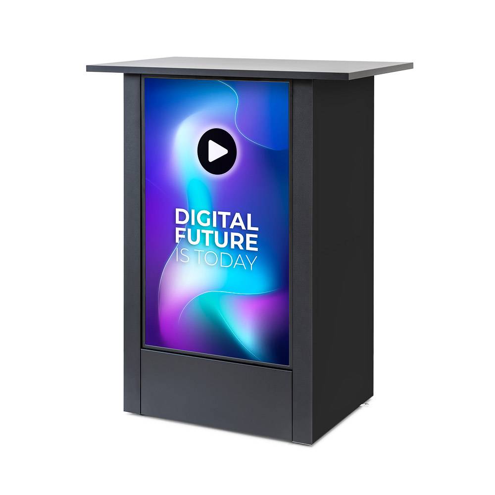 Showdown Displays Digital Counter Futuro Vertikal mit Samsung-Bildschirm - 32 Zoll