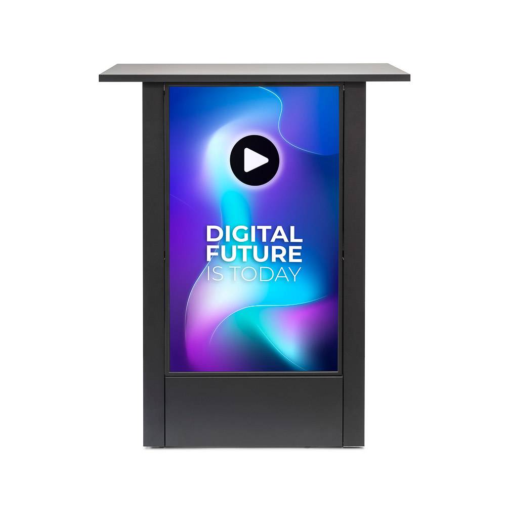 Showdown Displays Digital Counter Futuro Vertikal mit Samsung-Bildschirm - 32 Zoll