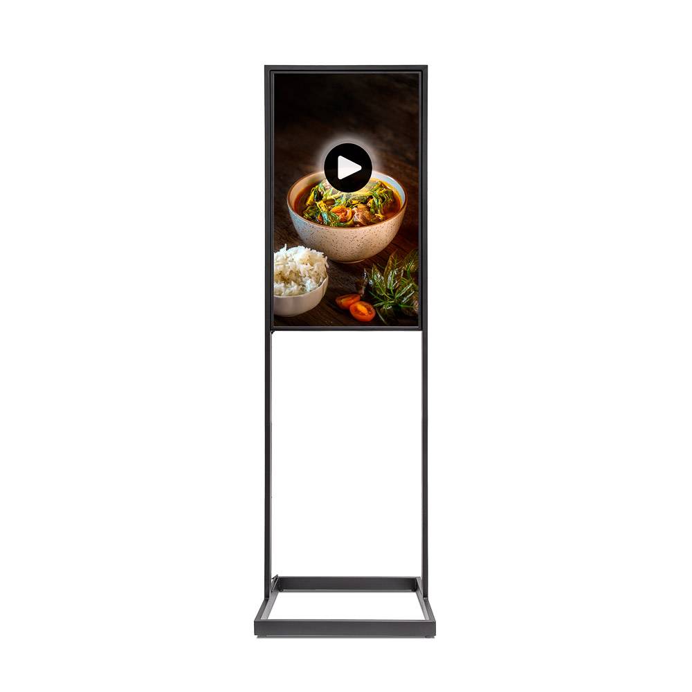 Showdown Displays Digitale Infostele Sky mit Samsung-Bildschirm - 43 Zoll