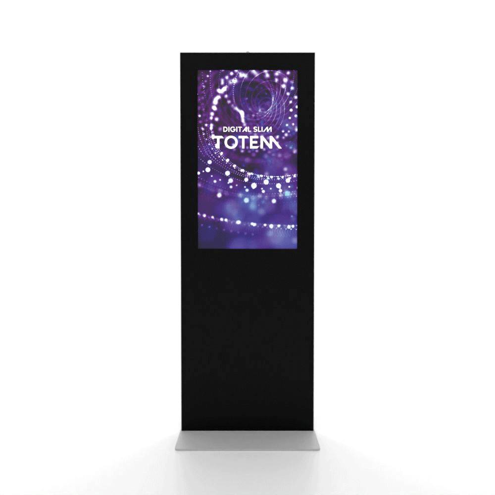 Showdown Displays Digitale Infostele Slim mit Samsung-Bildschirm - 43 Zoll