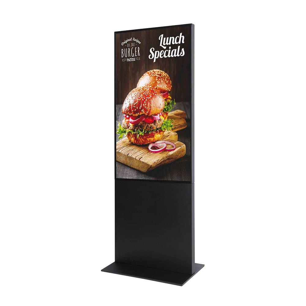Showdown Displays Smart Line Digitale Infotstele mit Samsung-Bildschirm - 55 Zoll - Schwarz
