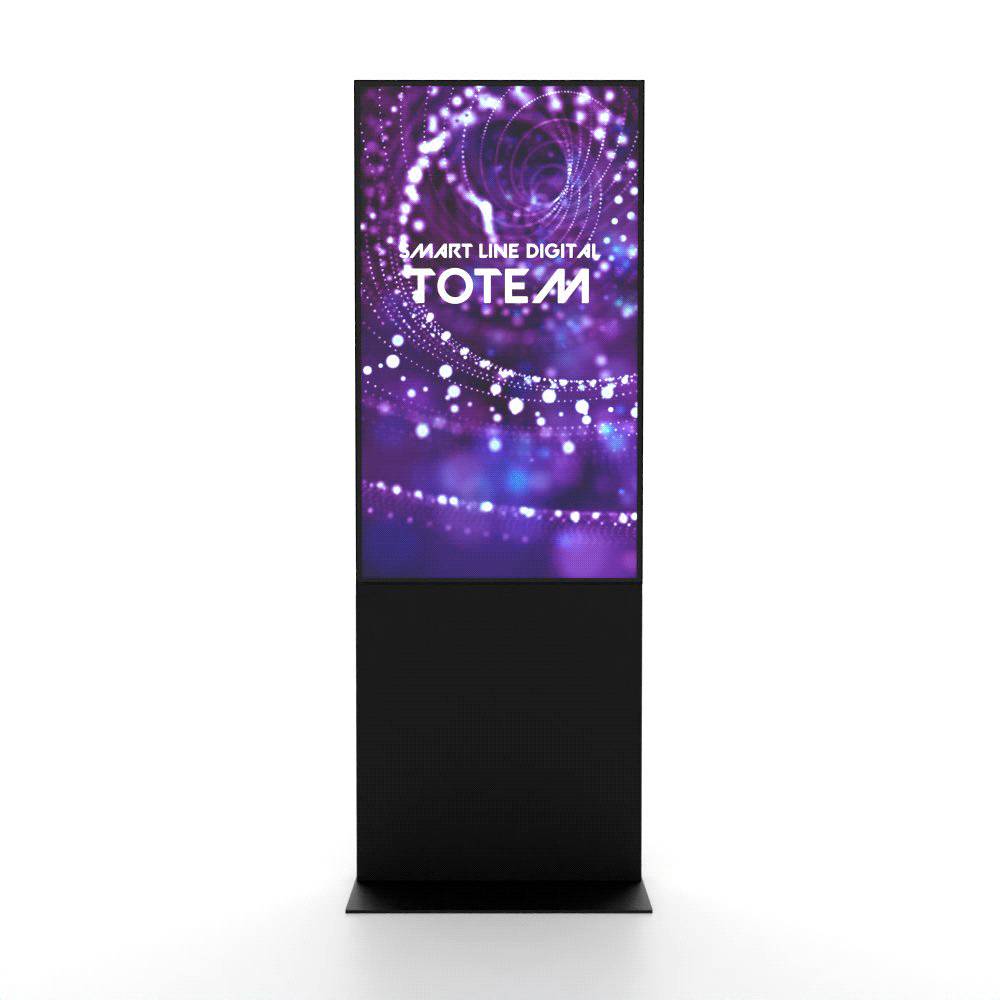 Showdown Displays Smart Line Digitale Infotstele mit Samsung-Bildschirm - 55 Zoll - Schwarz