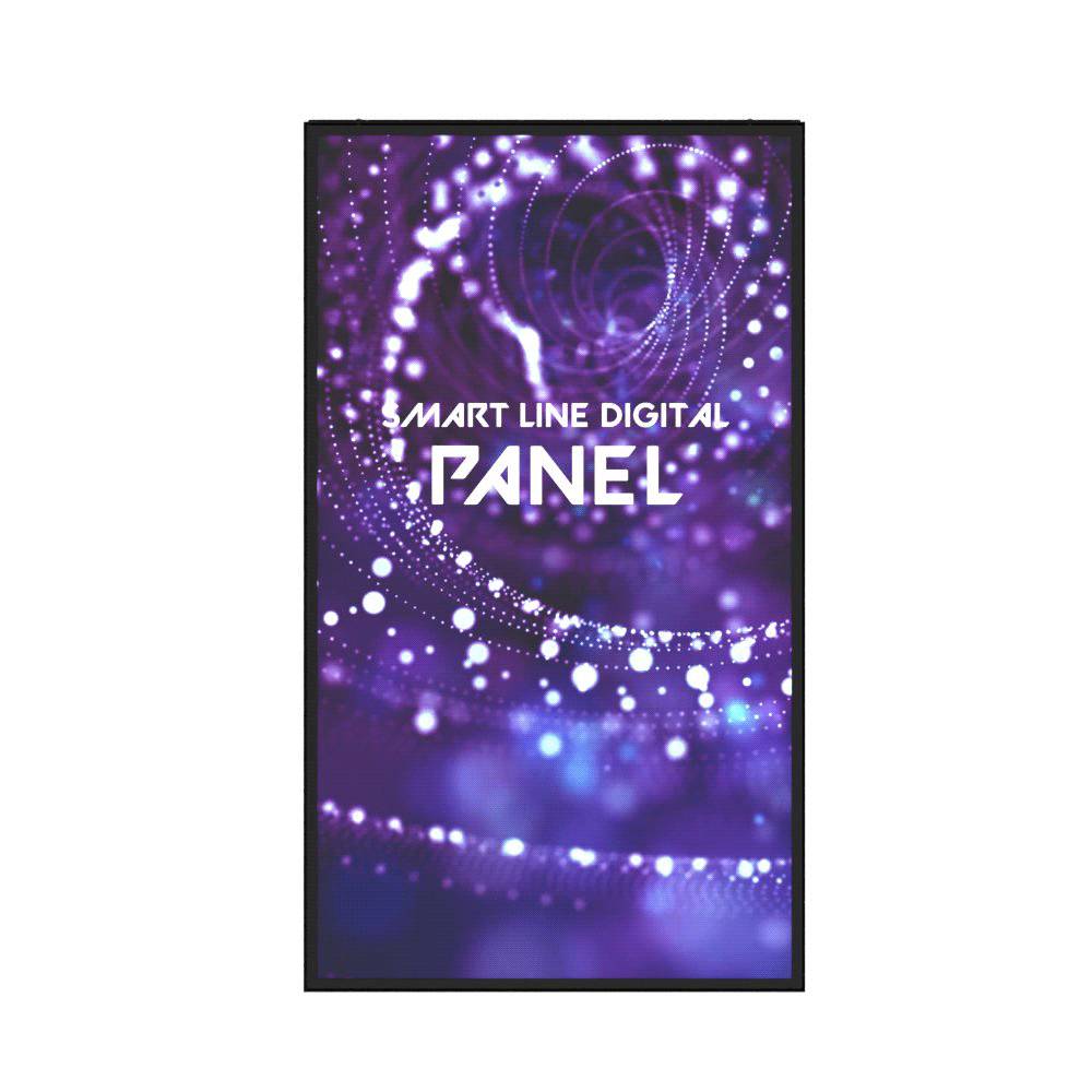 Showdown Displays Smart Line Digitales Panel mit Samsung-Bildschirm - 50 Zoll - Schwarz