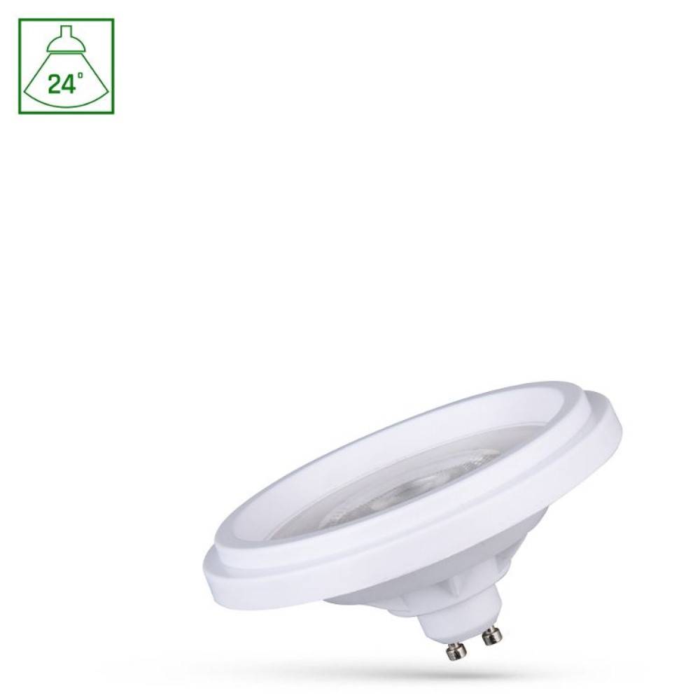 Spectrum LED AR111 GU10 Reflektor 5,5W weiß 550lm 24° 230V IP20 Warmweiß 2700K