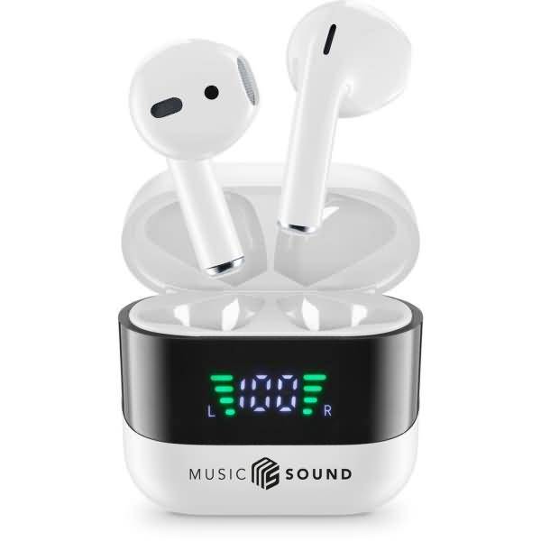 Cellularline Music & Sound Bluetooth Earphones Spark White