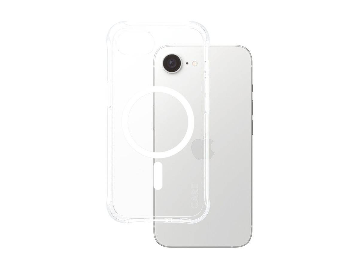 CARE by Schutzglass Fashion MagSafe iPhone 16e Hülle - Transparent