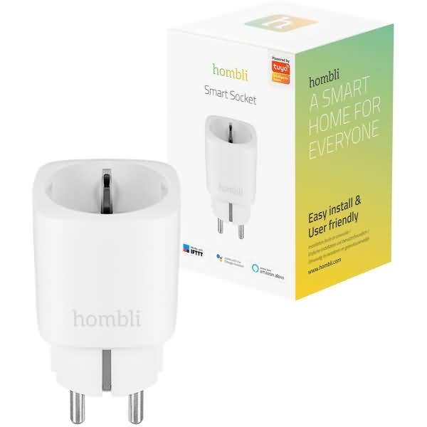 Hombli smarte Steckdose EU, weiß