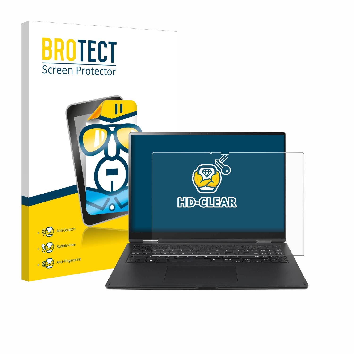 BROTECT Displayschutz-Folie für LG gram Pro 360 2-in-1