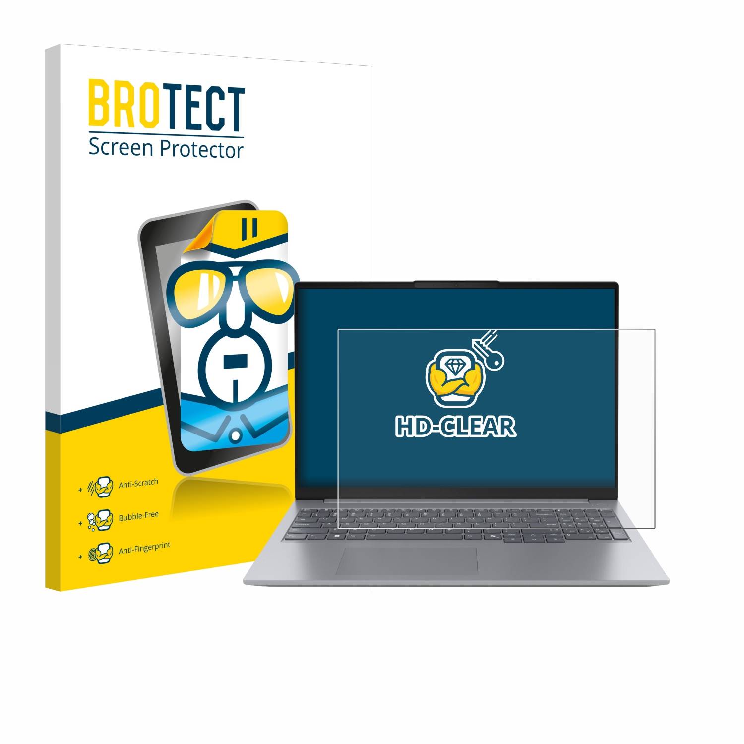 BROTECT Displayschutz-Folie für Lenovo ThinkBook 16 Gen 7