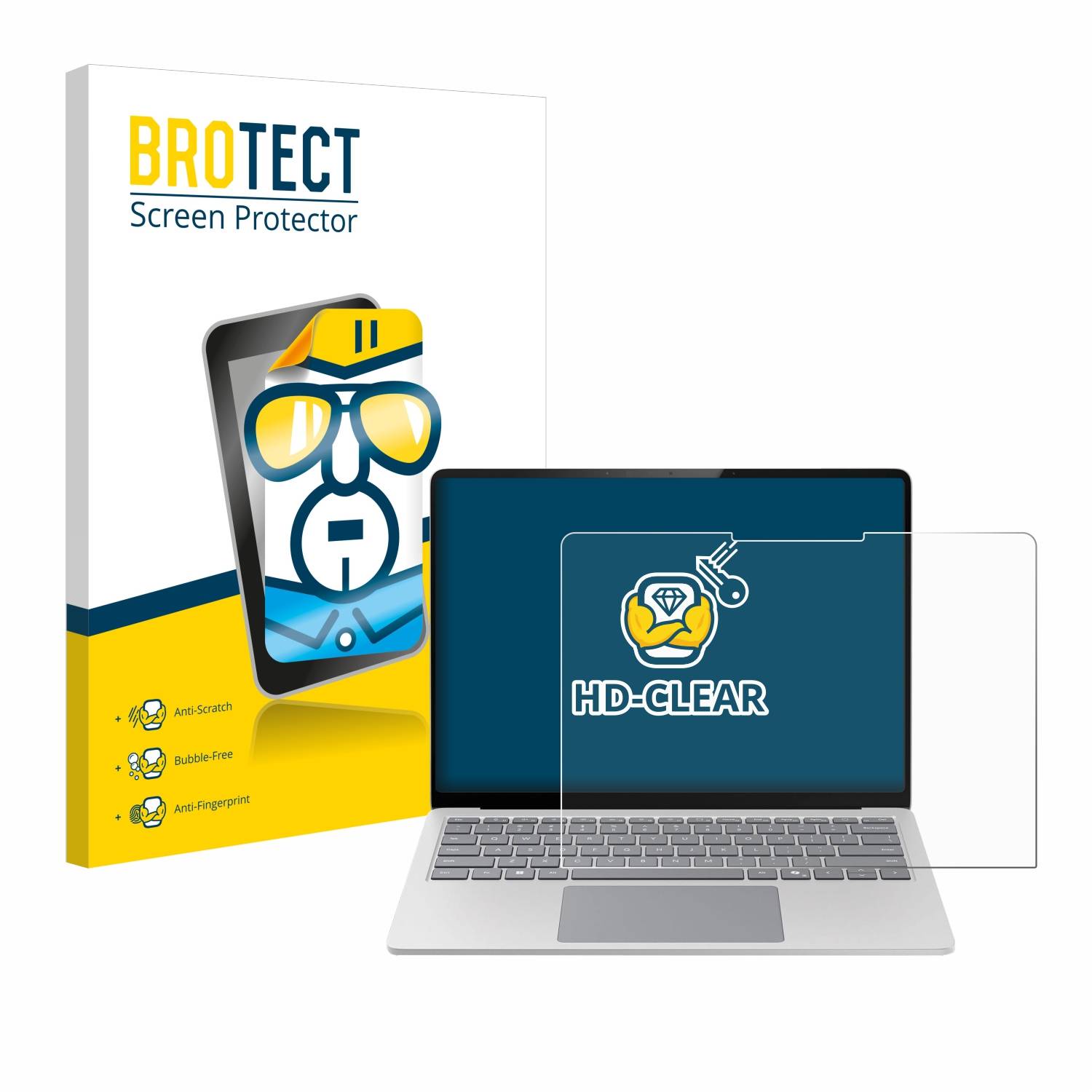 BROTECT Displayschutz-Folie für Microsoft Surface Laptop 7 13.8